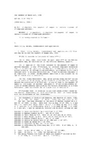 Payment of Wages Act, 1936
