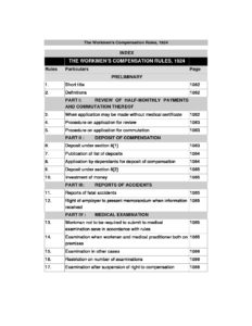 Workmen Compensation Occupational Diseases (Punjab & Haryana) Rules, 1964
